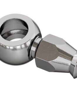Goodridge Straight Short Banjo Fitting for 3/8 or M10 Bolt