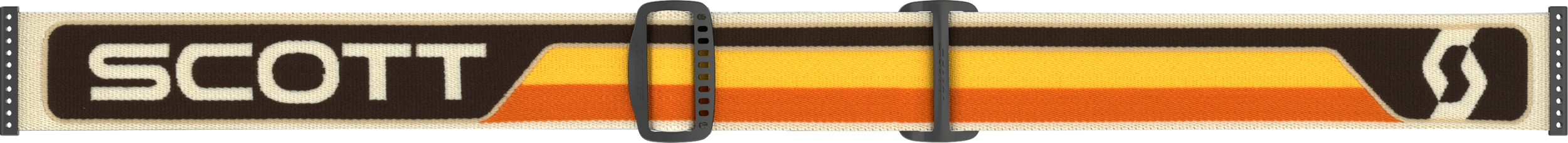 Scott Fury Goggle Deep Brown/Beige Yellow Chrome Lens - Image 3