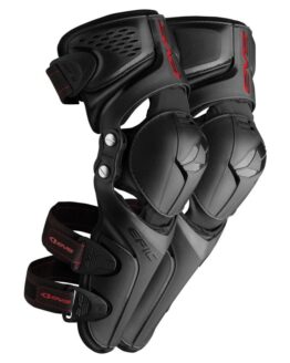EVS Epic Knee Guard CE Black Pair Large/XL