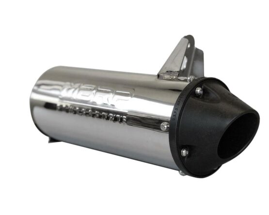 MBRP 5" Performance Slip-On Exhaust Muffler Polished For 13-21 Outlander - Image 5