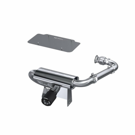 MBRP 2.5" Turbo-Back Exhaust System Polished Fits 17-21 Maverick X3 Turbo