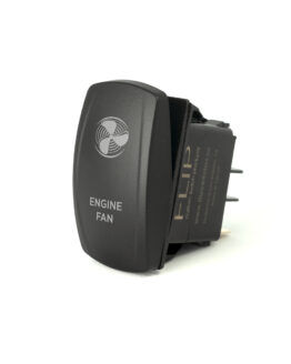 "Engine Fan" Illuminated Rocker Switch