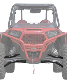 SuperATV 1.5" Fwd High Clearance A-Arms Black w/SuperDuty Joints Fits RZR XP
