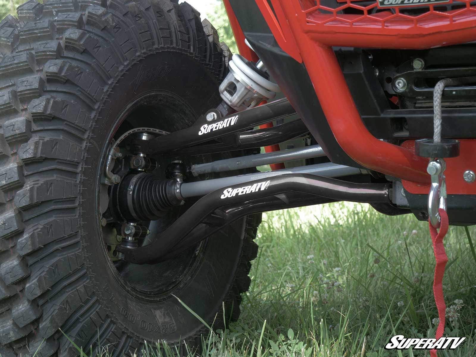 SuperATV 1.5" Forward High Clearance A-Arms Black For 14-21 RZR XP 1000 - Image 4