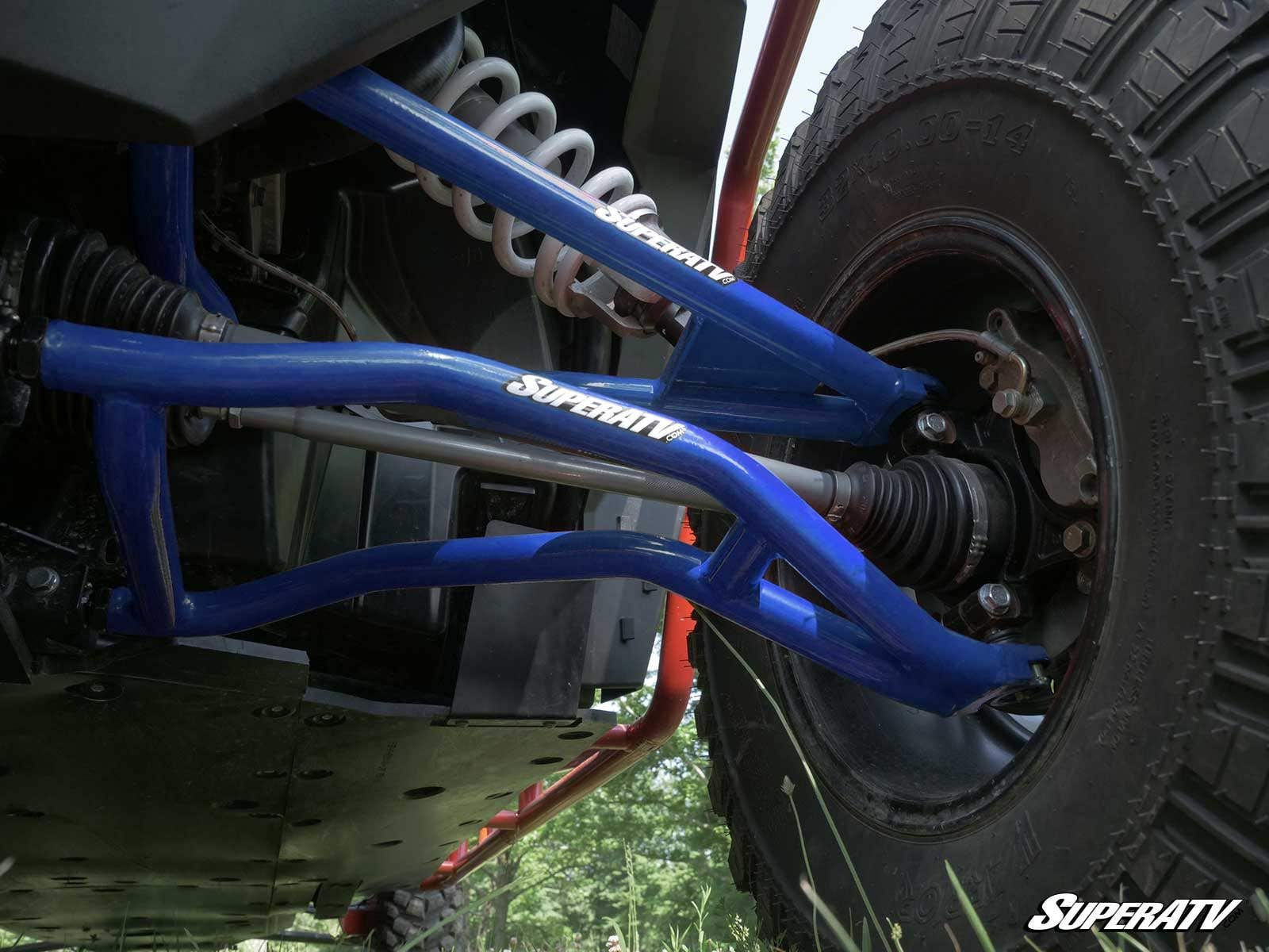 High Clearance Front A-Arms 1.5" Offset Voodoo Blue Adj. w/SuperDuty Joints - Image 4