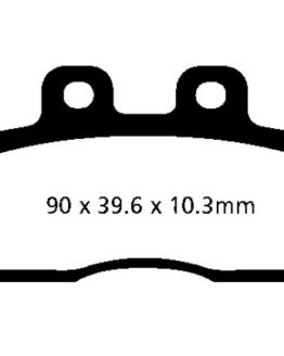 Standard Organic Brake Pads