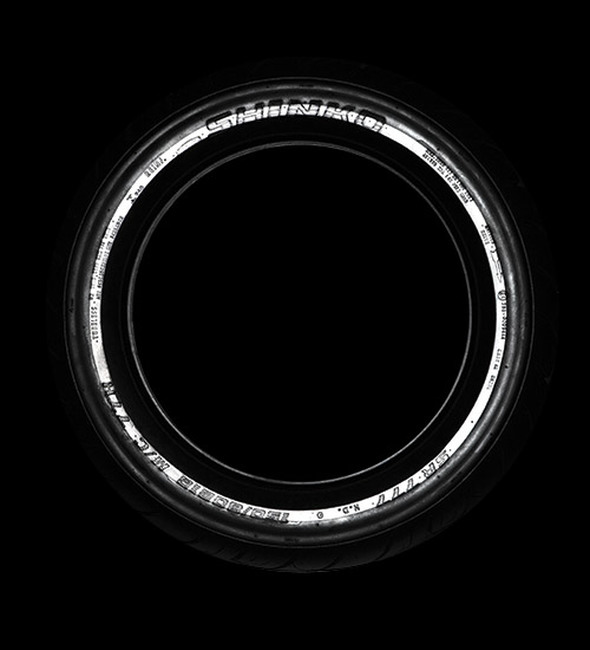 180/55-18 R777 All Black Reinforced Rear Tire - Image 3