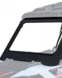 SuperATV Glass Windshield Clear Fits 16-18 Polaris RZR/4 XP Turbo