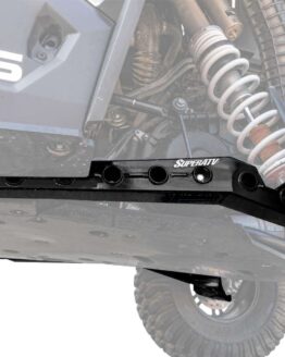 SuperATV High Clearance Trailing Arms Black Fits 16-21 RZR XP Turbo