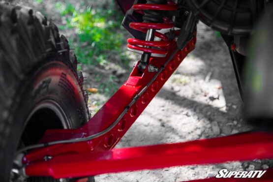 SuperATV Red Trailing Arms RTA-P-RZRXPTS-HC-03 For Polaris RZR Turbo S - Image 6