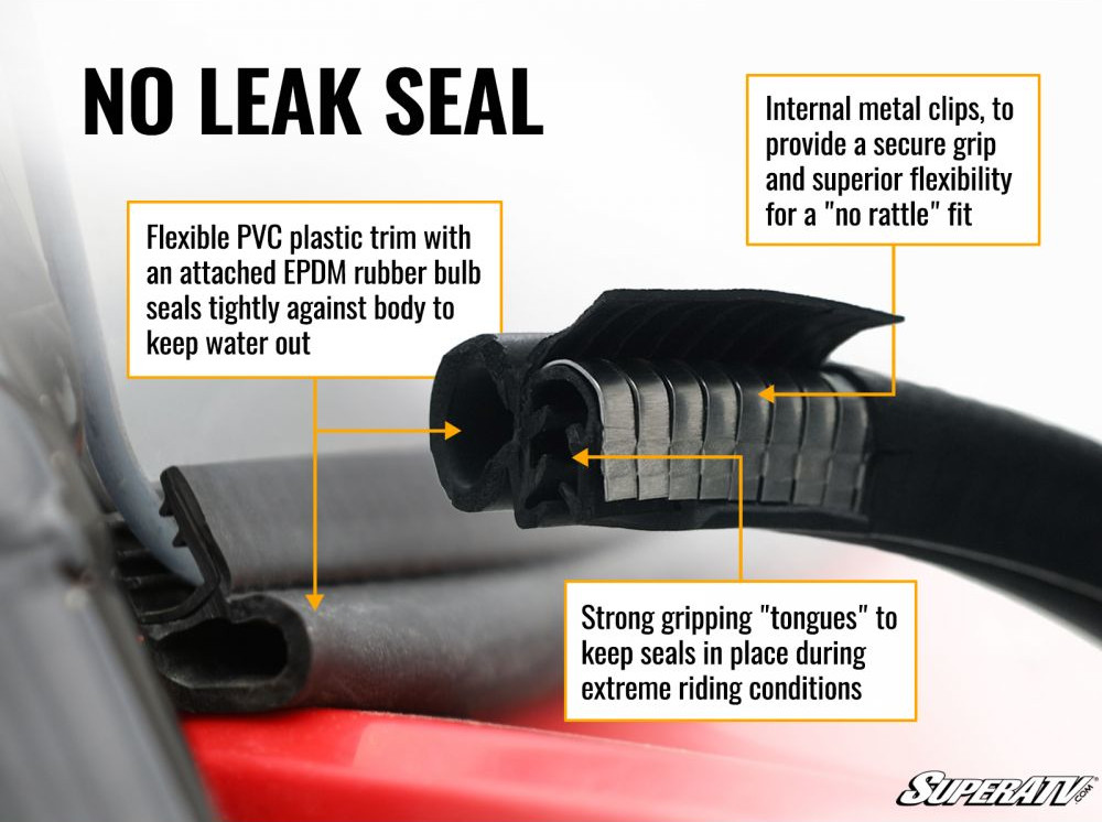 SuperATV Scratch Resistant Full Windshield - Tint For 14-18 RZR XP 1000 - Image 6