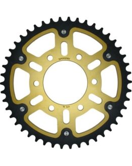 Supersprox Stealth Rear Sprocket 46T Gold 520 For Kawasaki Ninja/Vulcan