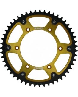Supersprox Stealth Rear Sprocket 51T Gold 520 For Suzuki RM RMZ DR