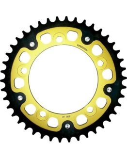 Supersprox Stealth Rear Sprocket 45T Gold Fits KTM Adventure