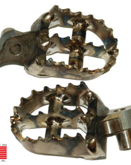 Graves Titanium Foot Pegs Silver For Yamaha YZ450F/YZ250F 2005+