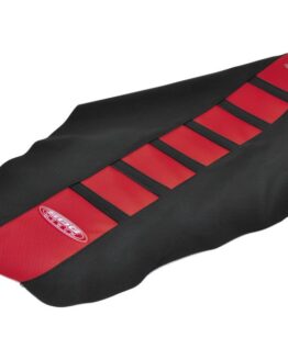 6-Rib Water Resistant Seat Cover Black/Red