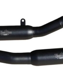 Black Dual Shorty Slip On Exhaust