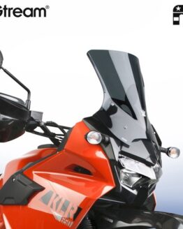 Dark Smoke VStream Low Windscreen