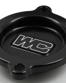 Black Oil Filter Cover