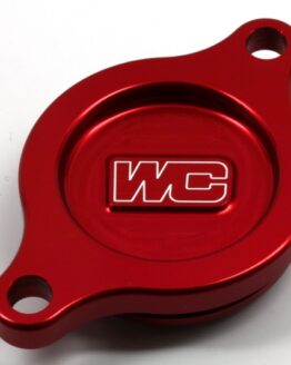 Red Oil Filter Cover