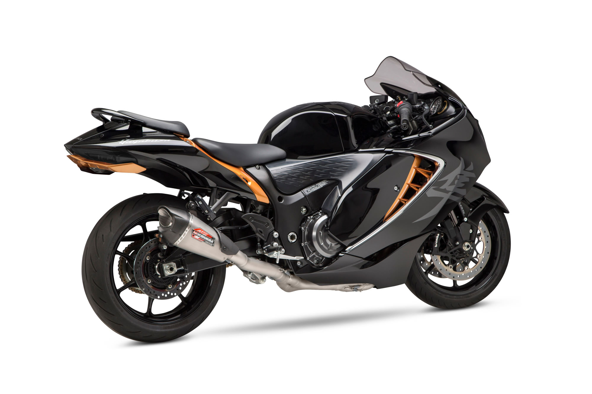 Yoshimura AT2 Race Stainless Full Exhaust Silver Fits 22-24 Suzuki Hayabusa - Image 6