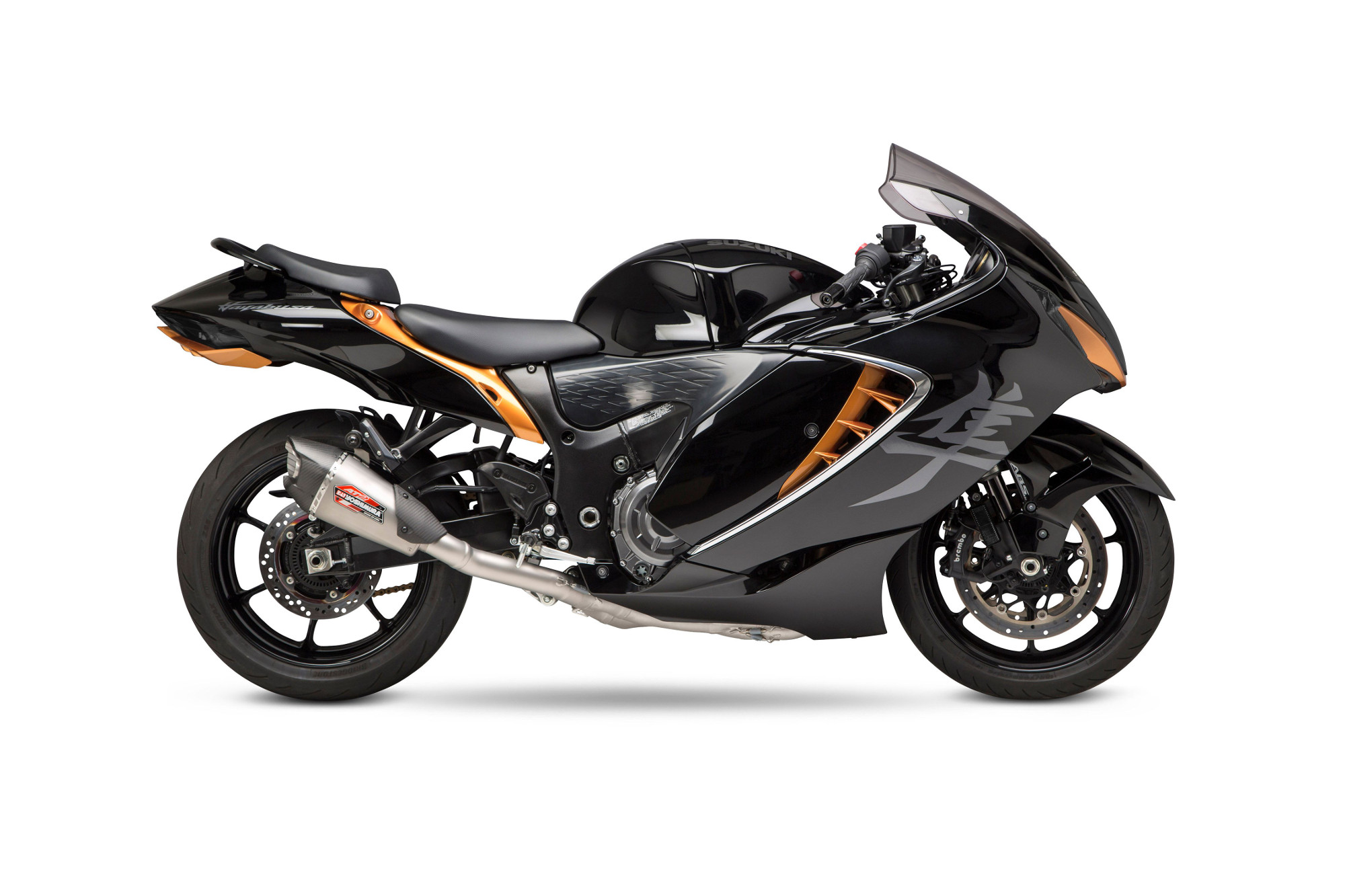 Yoshimura AT2 Race Stainless Full Exhaust Silver Fits 22-24 Suzuki Hayabusa - Image 7