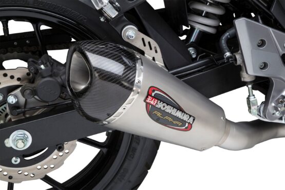 Race Alpha T Full Exhaust SS-SS-CF Works Finish