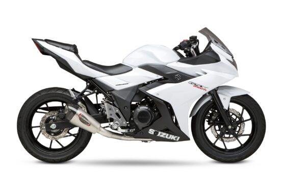 Race Alpha T Full Exhaust SS-SS-CF Works Finish - Image 5