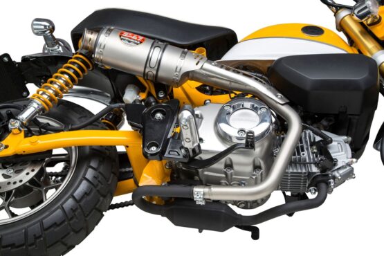 Yoshimura RS3 Stainless Slip-On Exhaust Silver Fits 19-21 Honda Monkey - Image 5