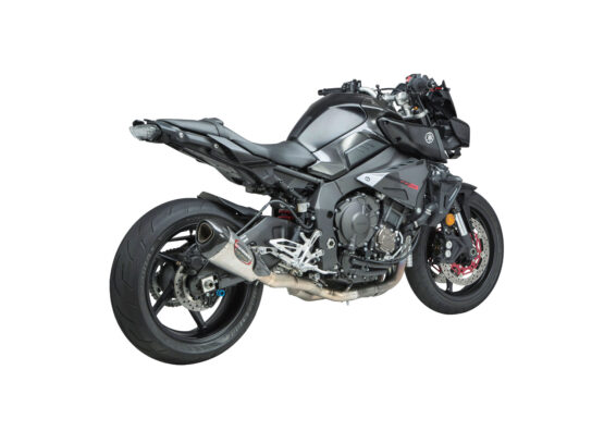 Yoshimura Alpha T 3/4 Slip-On Exhaust Stainless/Carbon Fits 17-21 FZ-10 MT-10 - Image 2