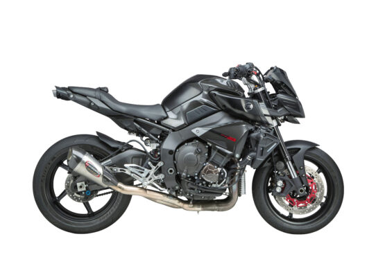 Yoshimura Alpha T 3/4 Slip-On Exhaust Stainless/Carbon Fits 17-21 FZ-10 MT-10 - Image 3