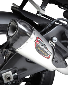 Yoshimura Alpha-T 3/4 Slip-On Exhaust Stainless/Carbon Fits Yamaha R1
