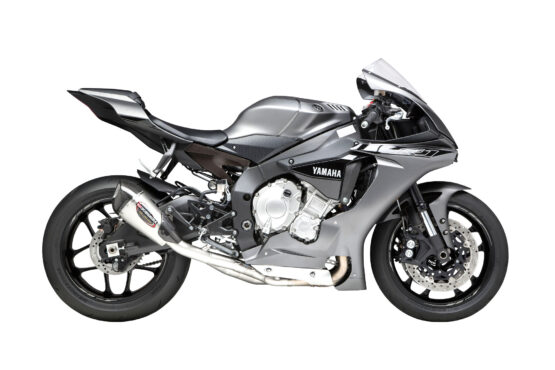 Yoshimura Alpha-T 3/4 Slip-On Exhaust Stainless/Carbon Fits Yamaha R1 - Image 2