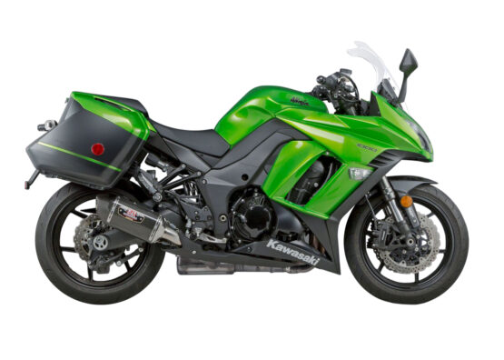 Yoshimura R77 Carbon Fiber Dual Slip-On Exhaust Black Fits 14-16 Ninja 1000 - Image 3