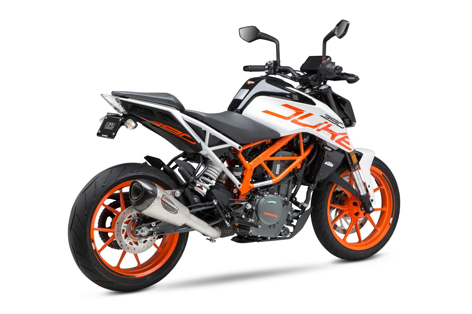 Yoshimura Alpha T Stainless Slip-On Exhaust Silver Fits 17-20 KTM RC390/390 Duke - Image 4