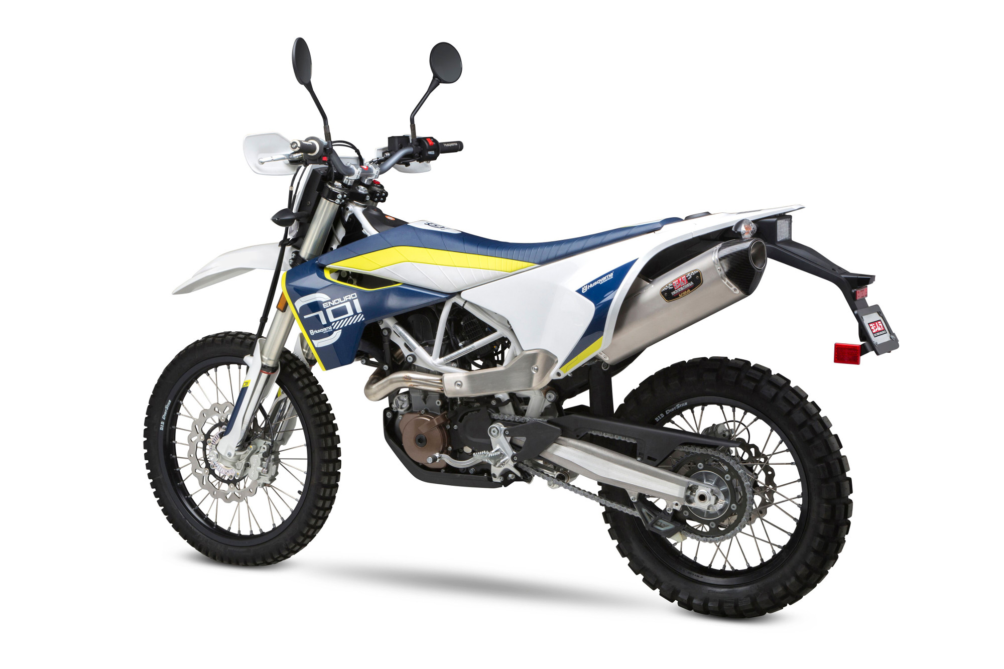 Yoshimura R-77 Slip-On Exhaust Stainless/Carbon Fits KTM 690, Husqvarna 701 - Image 3