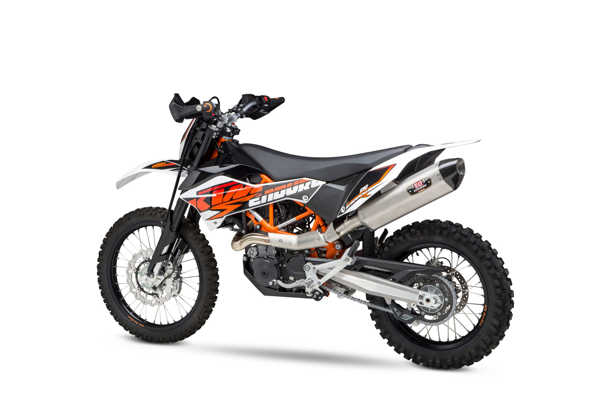 Yoshimura R-77 Slip-On Exhaust Stainless/Carbon Fits KTM 690, Husqvarna 701 - Image 5