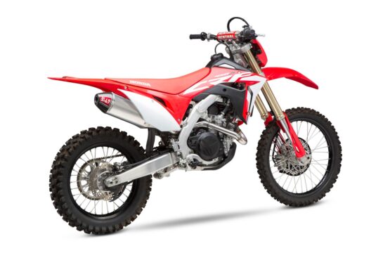 Yoshimura RS-4 Full Exhaust SS-AL-CF Silver Fits 19-21 Honda CRF450X - Image 4