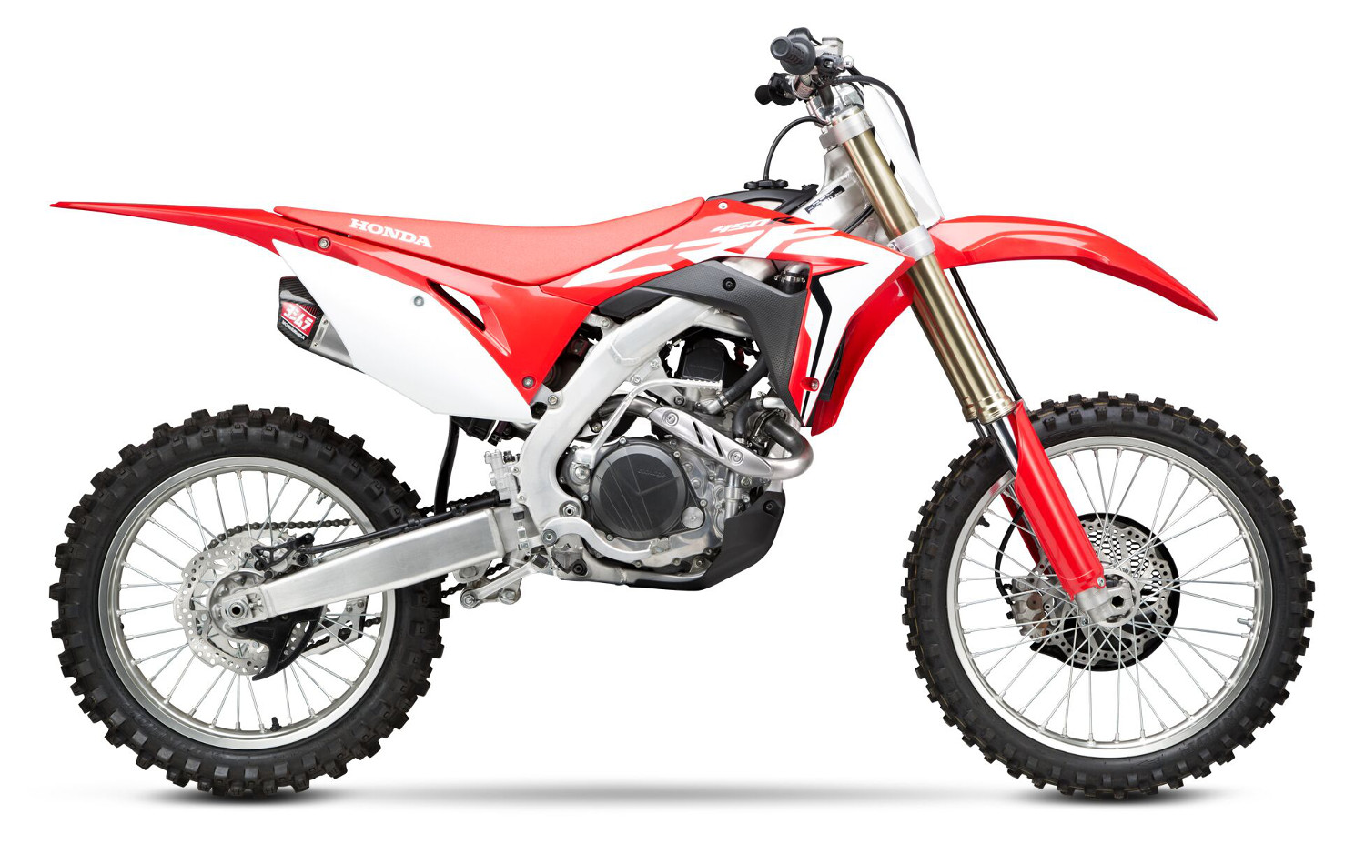 Yoshimura RS9T Stainless Slip-On Exhaust Silver Fits 17-18 Honda CRF450R/RX - Image 4