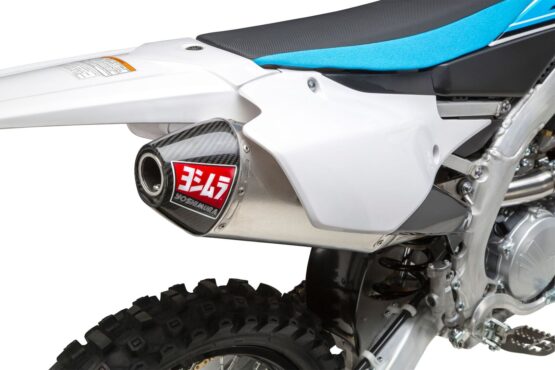 Yoshimura RS4 Aluminum Slip-On Exhaust Silver Fits 19-20 Yamaha YZ250F - Image 2