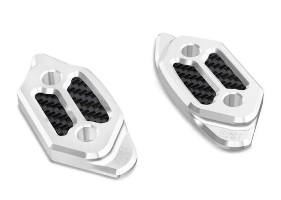 Mirror Hole Cap Kit Silver